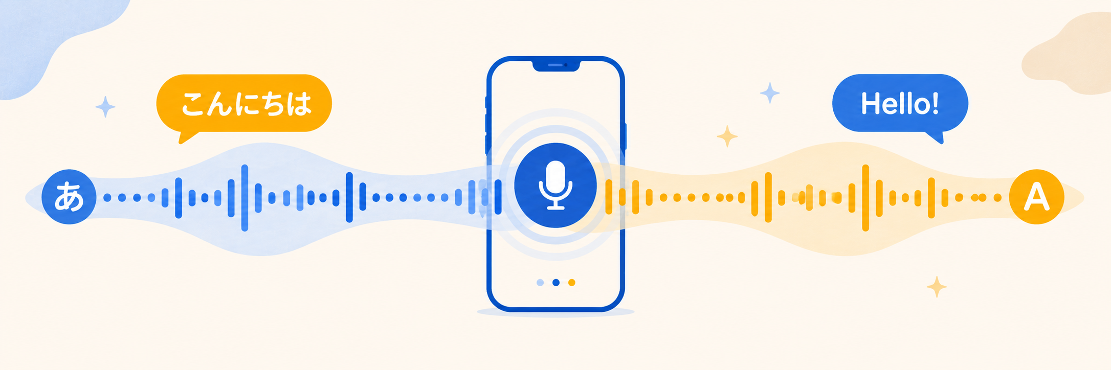 Real-time translation for conversations and spoken content