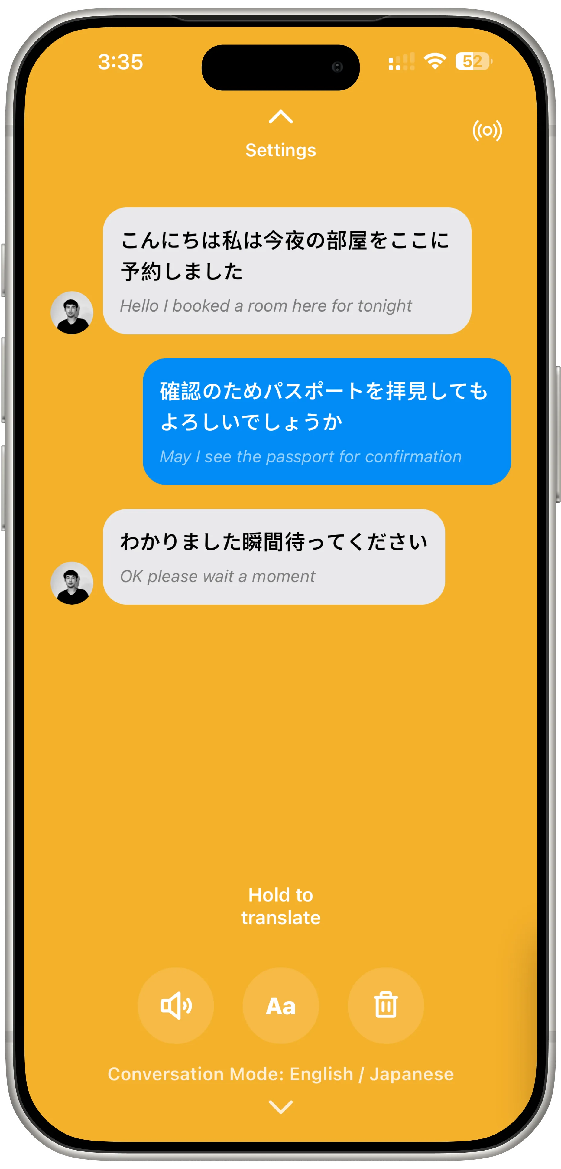 Natural conversations in Speakly